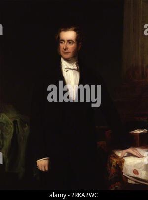 Henry Pelham Fiennes Pelham-Clinton, 5. Duke of Newcastle-under-Lyne 1848 von Frederick Richard Say Stockfoto