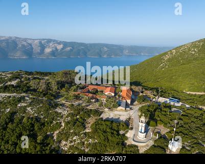 Kathara Kloster, Ithaca, Griechenland Stockfoto