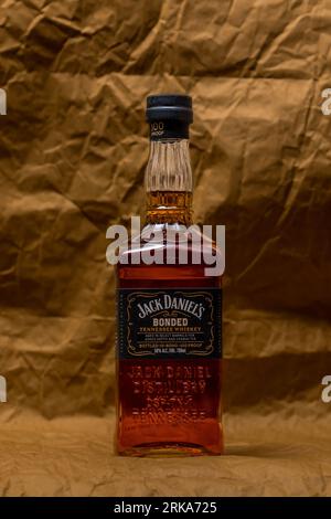 Jack Daniels Bonded Whiskey Stockfoto