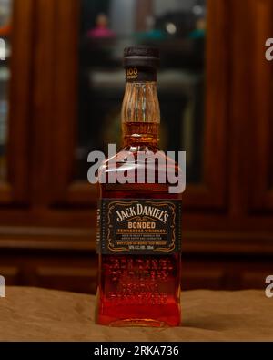 Jack Daniels Bonded Whiskey Stockfoto