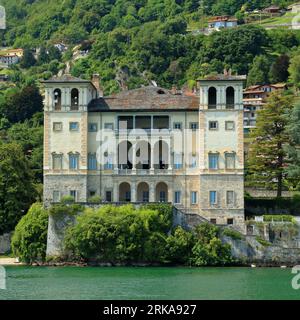 Palazzo Gallio, Gravedona, Comer See (Lago di Como), Italien Stockfoto