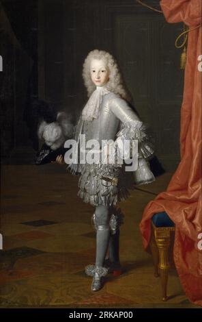 Ludwig I., Prinz von Asturien 1717 von Michel Ange Houasse Stockfoto