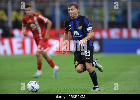 Mailand, Italien, 19. August 2023. Nicolo Barella vom FC Internazionale während des Spiels der Serie A in Giuseppe Meazza, Mailand. Auf dem Bild sollte stehen: Jonathan Moscrop / Sportimage Stockfoto