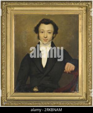 Portret van een man 1834 by Otto de Boer Stock Photo