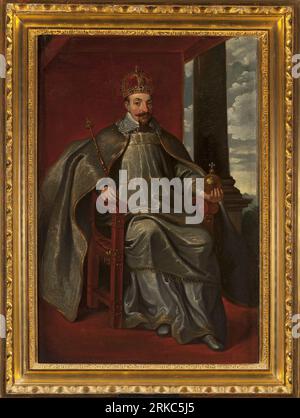 Porträt von König Sigismund III. Wasa (1566–1632) 1860 von Alexander Lesser Stockfoto