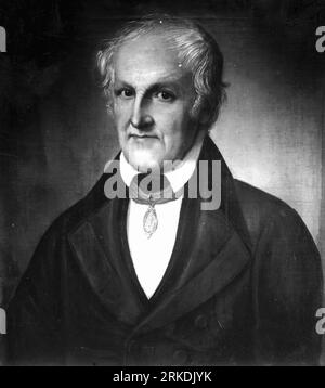 Fredrik Meltzer 1843 von Carl Peter Lehmann Stockfoto