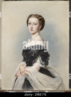 Princess Louise (1848-1939) 1864 by Albert Gräfle Stock Photo