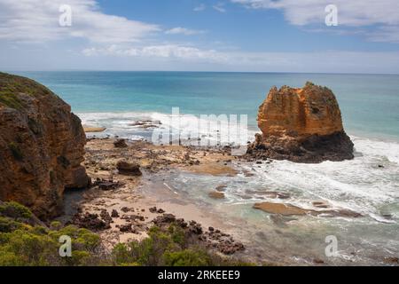 Eagle Rock Pillar an der Great Ocean Road, Victoria, Australien Stockfoto