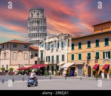 piazza dei miracoli Stadt pisa, italien Stockfoto