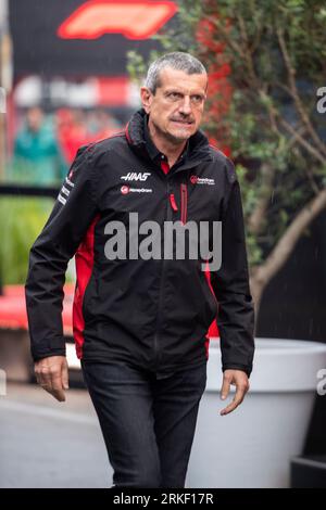 Zandvoort, Nederland. 24th Aug, 2023. Zandvoort, Netherlands, 24. August 2023; Dutch Formula 1 Grand Prix Guenther Steiner, (ITA), Team Principal of Haas F1 Team - picture and copyright by Leo VOGELZANG/ATP images (Leo Vogelzang/ATP/SPP) Credit: SPP Sport Press Photo. /Alamy Live News Stock Photo