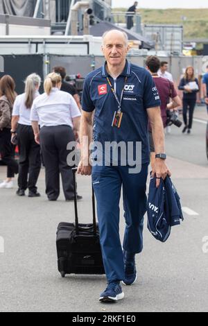 Zandvoort, Nederland. August 2023. Zandvoort, Niederlande, 24. August 2023; Niederländischer Formel-1-Grand-Prix FRANZ TOST, Teamchef bei Alpha Tauri - Bild und Copyright von Leo VOGELZANG/ATP Images (Leo Vogelzang/ATP/SPP) Credit: SPP Sport Press Photo. Alamy Live News Stockfoto