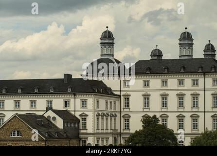 Das Schloss Bensberg, ein Luxushotel der Althoff-Gruppe in Bergisch Gladbach Stockfoto