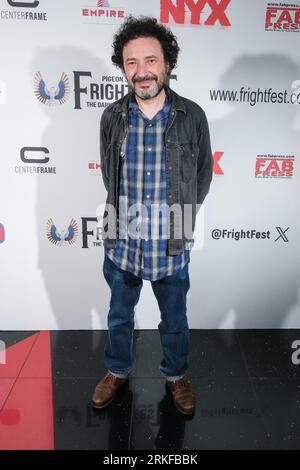 London, Großbritannien. August 2023. Jeremy Dyson fotografierte während des Pigeon Shrine Frightfest 2023 auf dem Cineworld Leicester Square. Bild von Julie Edwards Credit: JEP Celebrity Photos/Alamy Live News Stockfoto