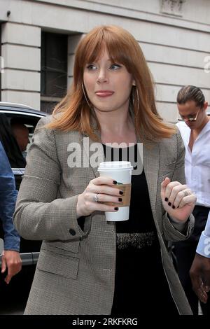 London, Großbritannien. 25. August 2023. Bryce Dallas Howard bei BBC Radio 2 in London. Quelle: SOPA Images Limited/Alamy Live News Stockfoto