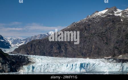 Eine atemberaubende Landschaft der letzten Grenze, Alaska Glacier Bay National Park Stockfoto