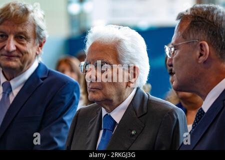 Rimini, Italien. 25. August 2023. 44. Auflage des Rimini-Treffens von Kommunion und Befreiung mit dem Titel Editorial Usage Only Credit: Independent Photo Agency/Alamy Live News Stockfoto