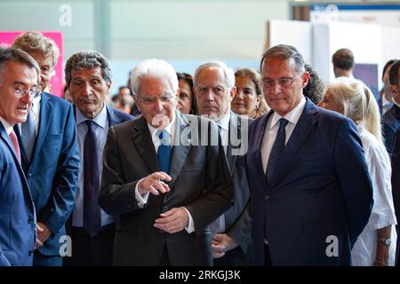 Rimini, Italien. 25. August 2023. 44. Auflage des Rimini-Treffens von Kommunion und Befreiung mit dem Titel Editorial Usage Only Credit: Independent Photo Agency/Alamy Live News Stockfoto