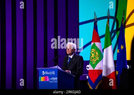 Rimini, Italien. 25. August 2023. 44. Auflage des Rimini-Treffens von Kommunion und Befreiung mit dem Titel Editorial Usage Only Credit: Independent Photo Agency/Alamy Live News Stockfoto