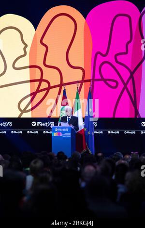 Rimini, Italien. 25. August 2023. 44. Auflage des Rimini-Treffens von Kommunion und Befreiung mit dem Titel Editorial Usage Only Credit: Independent Photo Agency/Alamy Live News Stockfoto