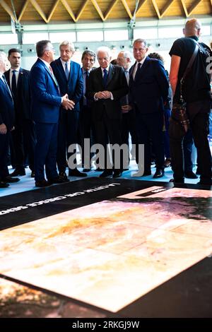 Rimini, Italien. 25. August 2023. 44. Auflage des Rimini-Treffens von Kommunion und Befreiung mit dem Titel Editorial Usage Only Credit: Independent Photo Agency/Alamy Live News Stockfoto