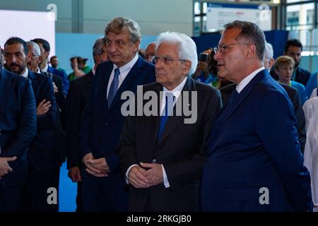 Rimini, Italien. 25. August 2023. 44. Auflage des Rimini-Treffens von Kommunion und Befreiung mit dem Titel Editorial Usage Only Credit: Independent Photo Agency/Alamy Live News Stockfoto