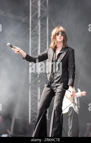 Die Blossoms eröffnen die Common Stage beim Siegerfestival Portsmouth 2023 Stockfoto