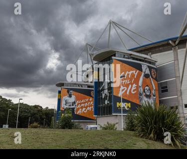 Hull, Großbritannien. 25. August 2023. A General View of the MKM Stadium before the Sky Bet Championship Match Hull City vs Bristol City at MKM Stadium, Hull, Großbritannien, 25. August 2023 (Foto: Mark Cosgrove/News Images) in Hull, Großbritannien am 25.08.2023. (Foto: Mark Cosgrove/News Images/SIPA USA) Credit: SIPA USA/Alamy Live News Stockfoto