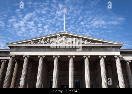 London, Großbritannien. 25. August 2023. Diebstähle im British Museum: Direktor Hartwig Fischer beendigt gestohlene Schätze. Quelle: Sinai Noor/Alamy Live News Stockfoto