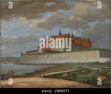 Festung Akershus bei Christiania/Oslo 1699 von Jacob Coning Stockfoto