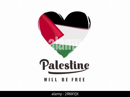 Palestine Independence Day. Save Gaza, Save Humanity vector background, poster, slogan, t-shirt design isolated on white background. National holiday. Stock Vektor