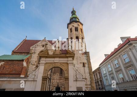 St. Andrew Church - Krakow, Poland Stockfoto