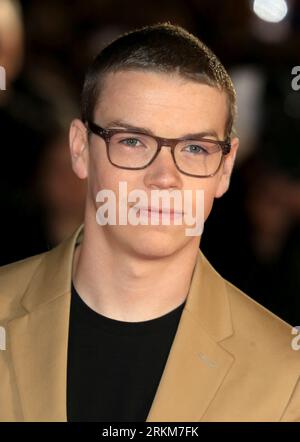 London, UK. 22nd Jan, 2018. Will Poulter attends the UK fan screening of 'Maze Runner: The Death Cure' at Vue West End in London. (Photo by Fred Duval/SOPA Images/Sipa USA) Credit: Sipa USA/Alamy Live News Stockfoto