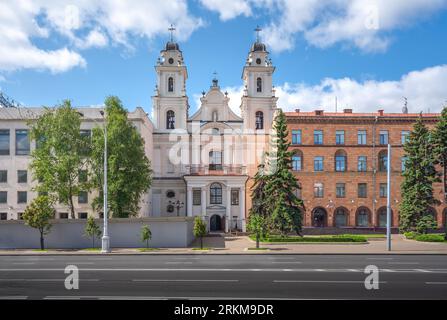 Cathedral of Saint Virgin Mary - Minsk, Belarus Stock Photo