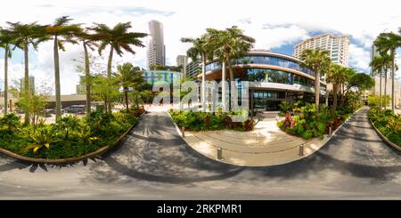 360 Grad Panorama Ansicht von Fort Lauderdale, FL, USA – 25. August 2023: