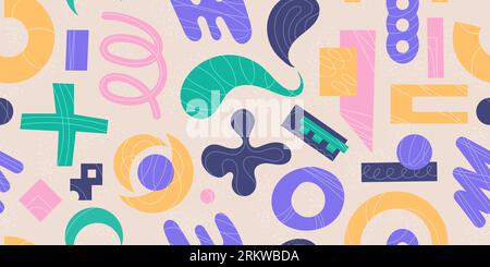 Abstrakte geometrische Muster. Stock Vektor