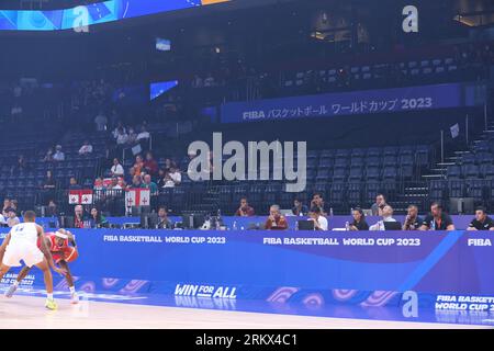 Okinawa Arena, Okinawa, Japan. 26th Aug, 2023. General view, AUGUST 26, 2023 - Basketball : FIBA Basketball World Cup 2023 1st Round Group F match between Cape Verde - Georgia at Okinawa Arena, Okinawa, Japan. Credit: YUTAKA/AFLO SPORT/Alamy Live News Stockfoto