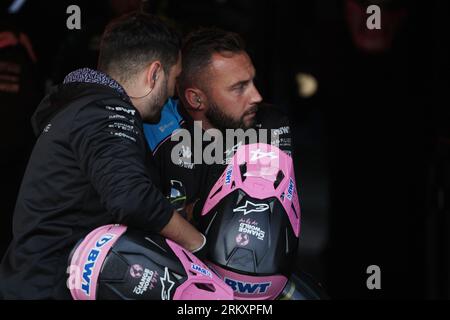 Zandvoort, Netherlands. 26th Aug, 2023. Alpine F1 Team mechanics. 26.08.2023. Formula 1 World Championship, Rd 14, Dutch Grand Prix, Zandvoort, Netherlands, Qualifying Day. Photo credit should read: XPB/Press Association Images. Credit: XPB Images Ltd/Alamy Live News Stock Photo