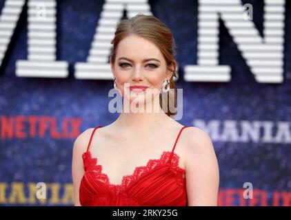 London, Großbritannien. September 2018. Emma Stone nimmt an der Weltpremiere der neuen Netflix-Serie „Maniac“ im Southbank Centre in London Teil. Quelle: SOPA Images Limited/Alamy Live News Stockfoto