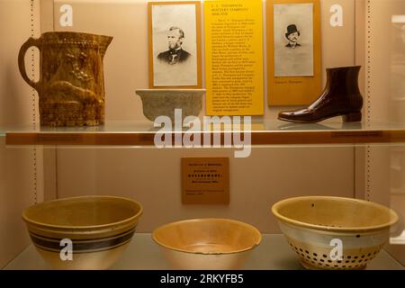 Museum of Ceramics die Keramikhauptstadt der Vereinigten Staaten in East Liverpool Ohio Stockfoto