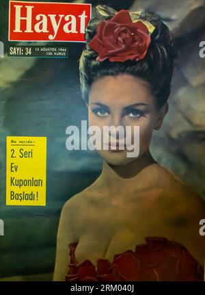 Hayat-Magazin Cover August 13,1964 Stockfoto