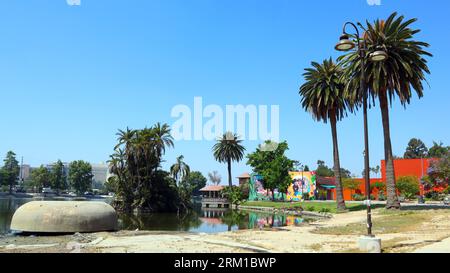Los Angeles, Kalifornien: Lincoln Park am 3501 Valley Blvd, Los Angeles Stockfoto