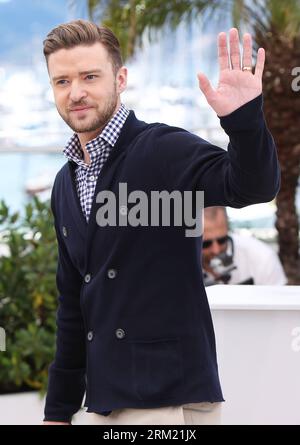 Bildnummer: 59665512  Datum: 19.05.2013  Copyright: imago/Xinhua (130519) -- CANNES, May 19, 2012 (Xinhua) -- U.S. singer and actor Justin Timberlake poses during a photocall for American film Inside Llewyn Davis presented in Competition at the 66th edition of the Cannes Film Festival in Cannes, on May 19, 2013. (Xinhua/Gao Jing) (bxq) FRANCE-CANNES-FILM FESTIVAL-INSIDE LLEWYN DAVIS-PHOTOCALL PUBLICATIONxNOTxINxCHN Kultur Entertainment People Film 66 Internationale Filmfestspiele Cannes Photocall xbs x0x 2013 hoch premiumd      59665512 Date 19 05 2013 Copyright Imago XINHUA  Cannes May 19 201 Stock Photo