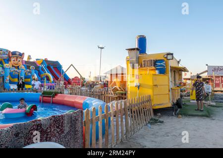 Kinderpark, Kinderunterhaltungspark in Seef Bahrain Stockfoto