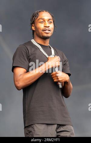 Leeds, Großbritannien. Samstag, den 26. August 2023, spielt Lili Tjay beim Leeds Festival 2023 im Bramham Park © Jason Richardson / Alamy Live News Stockfoto