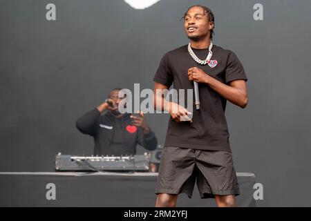 Leeds, Großbritannien. Samstag, den 26. August 2023, spielt Lili Tjay beim Leeds Festival 2023 im Bramham Park © Jason Richardson / Alamy Live News Stockfoto