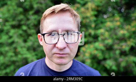 Warschau, Polen. 25. August 2023. Slawomir Sierakowski ist ein polnischer Soziologe und politischer Kommentator. Ist der Leiter von „Krytyka Polityczna“ Stockfoto