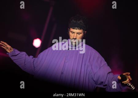 Portsmouth, Vereinigtes Königreich. 26. August 2023. Kasabian Headline am zweiten Tag des Siegerfests 2023. Cristina Massei/Alamy Live News Stockfoto