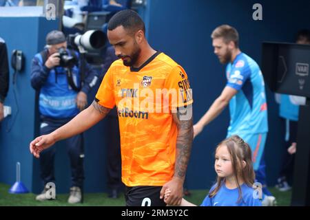Saint Petersburg, Russia. 26th Aug, 2023. Guilherme Schettine (9) of Ural seen during the Russian Premier League football match between Zenit Saint Petersburg and Ural Yekaterinburg at Gazprom Arena. Final score; Zenit 4:0 Ural. Credit: SOPA Images Limited/Alamy Live News Stock Photo