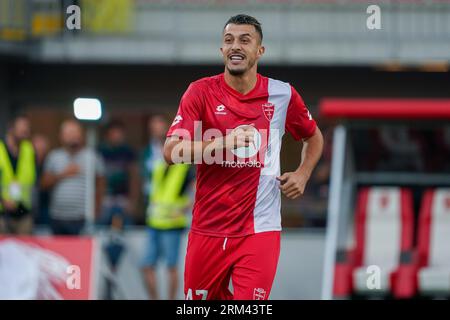 Monza, Italie. 26. August 2023. Dany Mota (#47 AC Monza) während des italienischen Meisterschafts-A-Fußballspiels zwischen AC Monza und Empoli FC am 26. August 2023 im U-Power Stadium in Monza, Italien - Foto Morgese-Rossini/DPPI Credit: DPPI Media/Alamy Live News Stockfoto