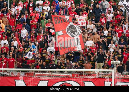 Monza, Italien. 26. August 2023. Unterstützer des AC Monza, während des AC Monza gegen Empoli FC, Serie A. Credit: /Alessio Morgese / Emage Credit: Alessio Morgese/E-Mage/Alamy Live News Stockfoto